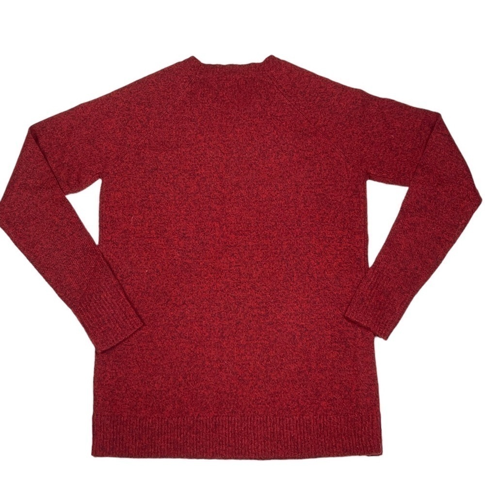 Pendleton Park City Pullover Lambswool Cherry Red… - image 3